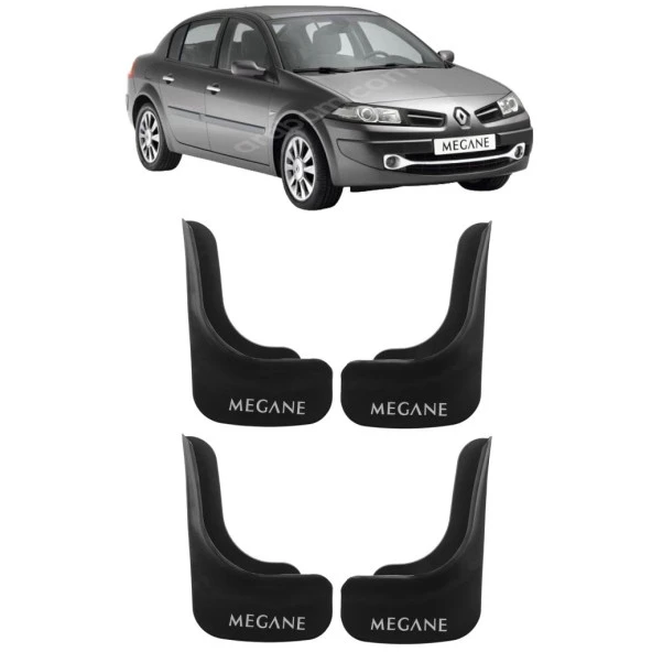 Renault Megane 2 2002-2009 4lü Paçalık, Çamurluk, Tozluk REN1UX008 ürün görseli 1
