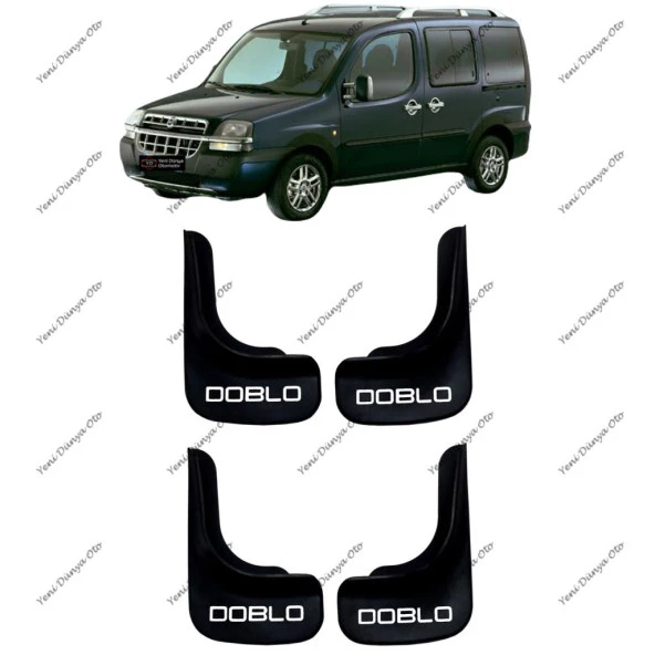 Fiat Doblo D1 2000-2006 Model 4lü Paçalık, Çamurluk, Tozluk FIA1UX022 ürün görseli 1