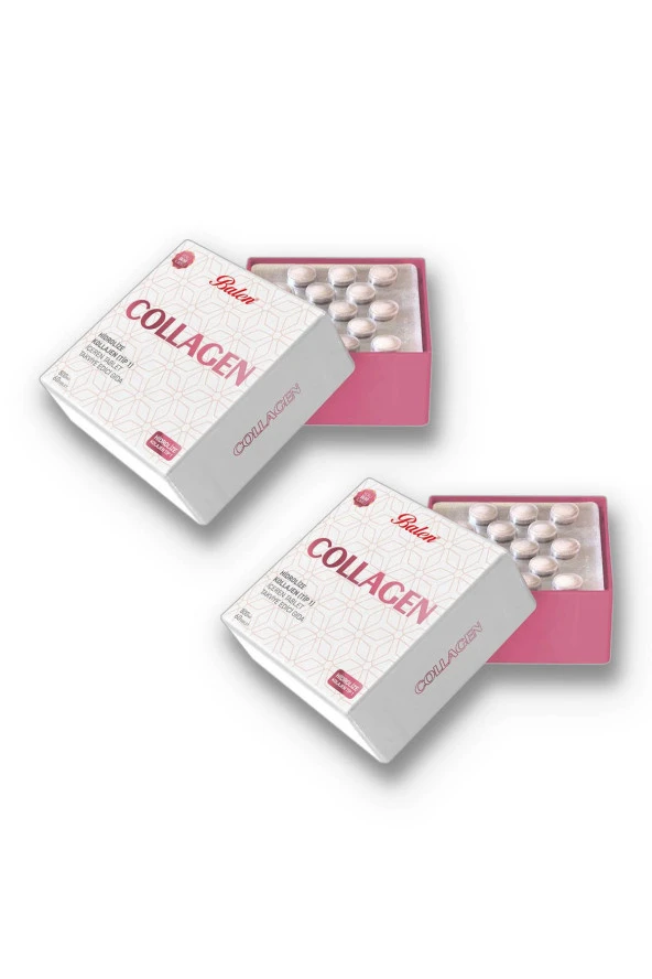 Balen Collagen Kollajen Hidrolize Tip 1 800 Mg 60 Tablet x 2 Adet ürün görseli 1