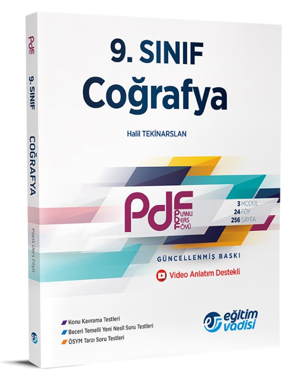 EĞİTİM VADİSİ 9.SINIF COĞRAFYA PDF ürün görseli 1