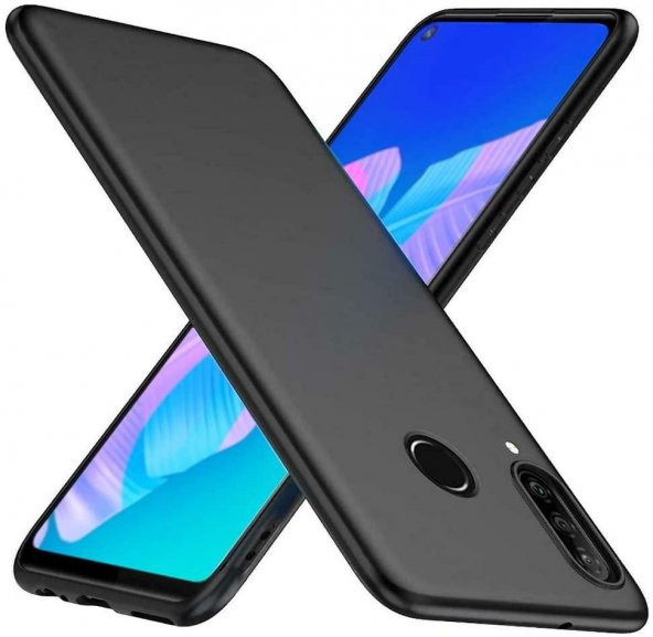 Huawei P40 Lite E Kamera Korumalı Mat Soft Silikon Kılıf - Resim 3