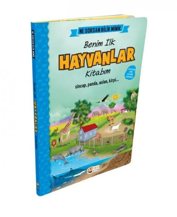 Ne Sorsan Bilir Minik - İlk Büyük Hayvanlar Kitabım ürün görseli 1