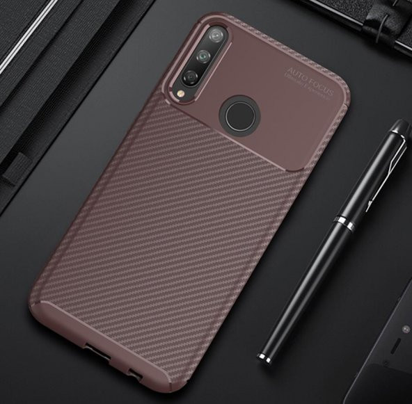 Huawei P40 Lite E Elde Kaymayan Kamera Korumalı Silikon Kılıf - Resim 6