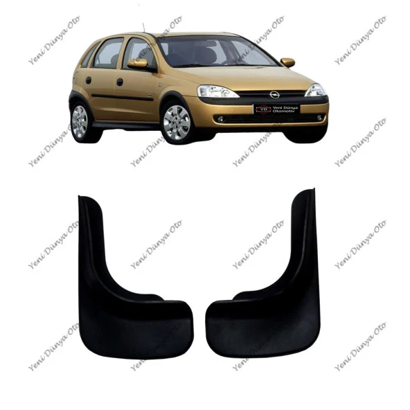Opel Corsa C 2000-2006 2li Paçalık Çamurluk Tozluk OPL0UZ008 ürün görseli 1
