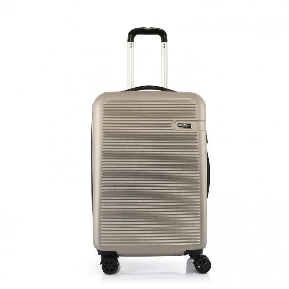 Hotowa Silver Line ABS Valiz 8012 Gold Orta Boy - Resim 2