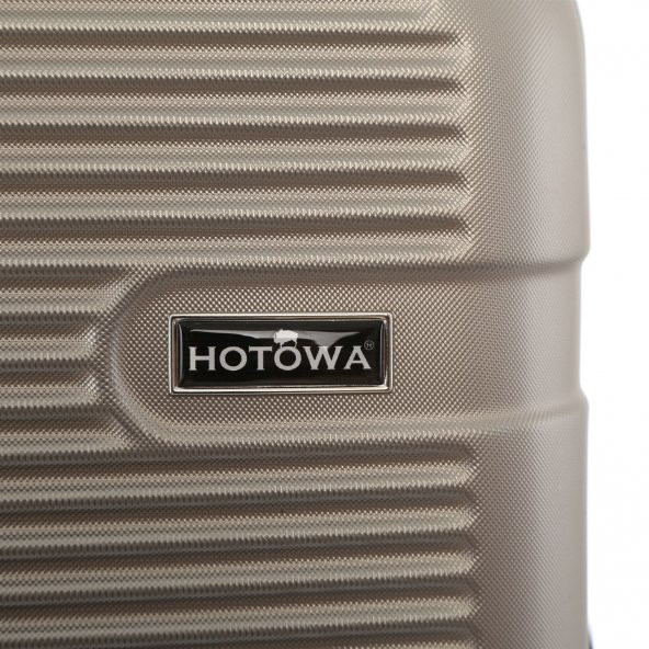 Hotowa Silver Line ABS Valiz 8012 Gold Orta Boy - Resim 5