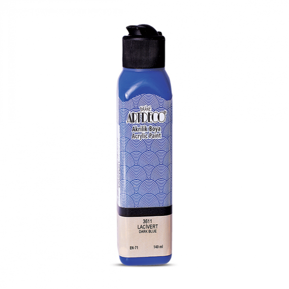 Artdeco Akrilik Boya 140 ML Lacivert 070R-3611 ürün görseli 1