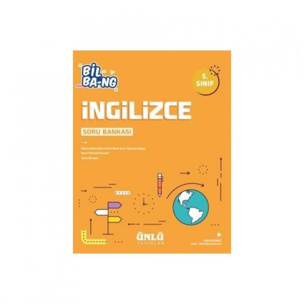 Ünlü 5.Sınıf Bil Ba-ng İngilizce Soru Bankası ürün görseli 1