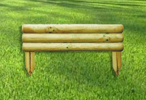 Yerebatan Ahşap Sebze Bahçesi Çiti 25x50 ürün görseli 1