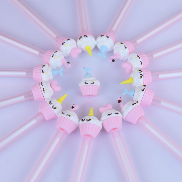 Cupcake Prenses Jel Mürekkep Kalem - Resim 4
