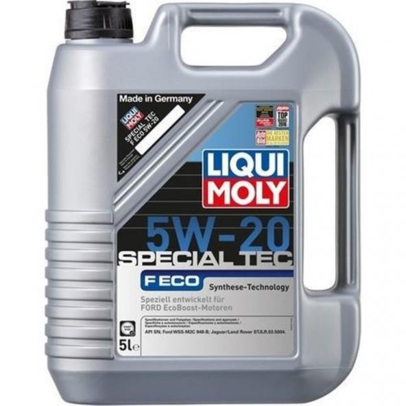 Liqui Moly 5W20 Motor Yağı Special Tec Ford Eco 5 Litre 3841 ürün görseli 1