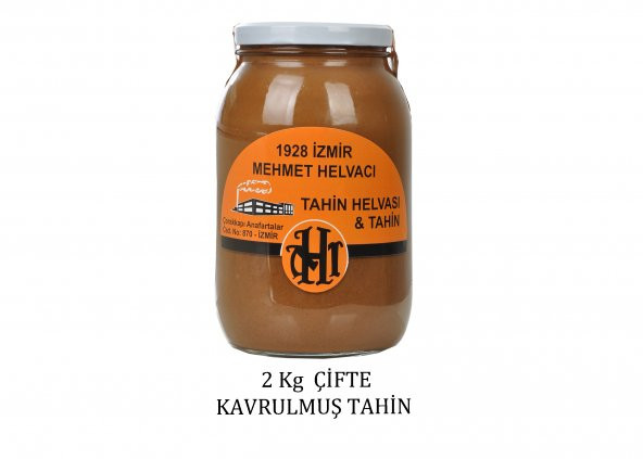 1928 Mehmet Helvacı Çifte Kavrulmuş Tahin 2 Kg ürün görseli 1