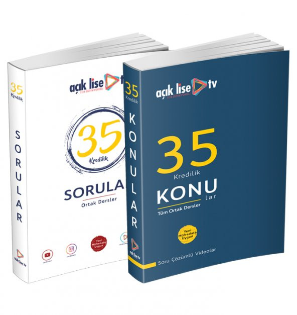 Açık Lise TV 2'li Set (Ortak Dersler) ürün görseli 1