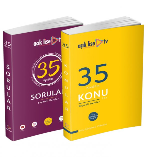 Açık Lise TV 2'li Set (Seçmeli Dersler) ürün görseli 1