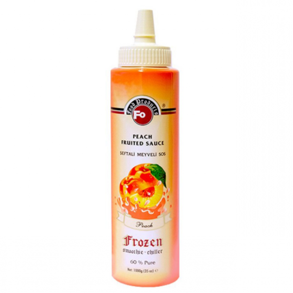 Fo Frozen Şeftali Meyveli Sos 1 KG ürün görseli 1