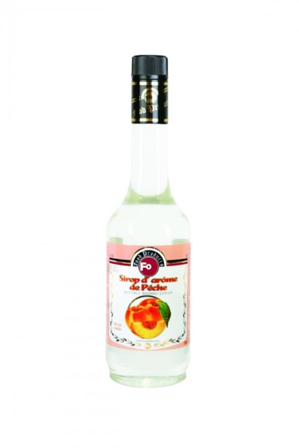 Fo Şeftali Aromalı Kokteyl Şurubu 700 ML ürün görseli 1