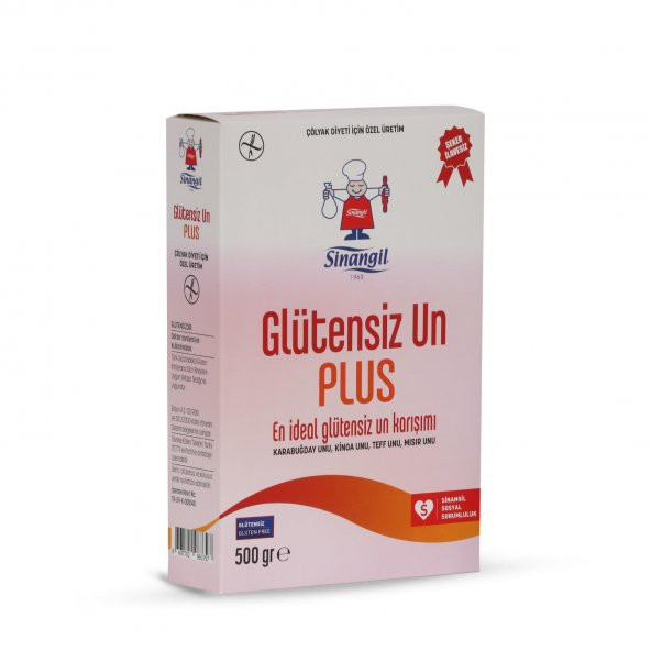 Sinangil Glutensiz Plus Un 500 Gr 6 Adet - Resim 2