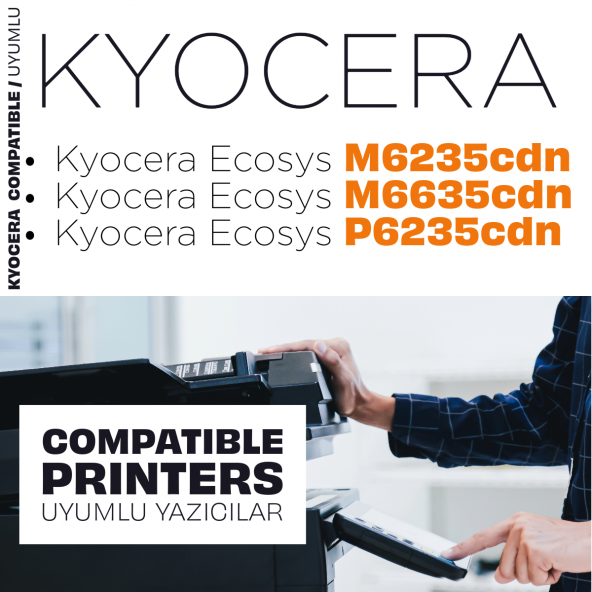 Kyocera TK-5280 Muadil Toner Sarı - Resim 3