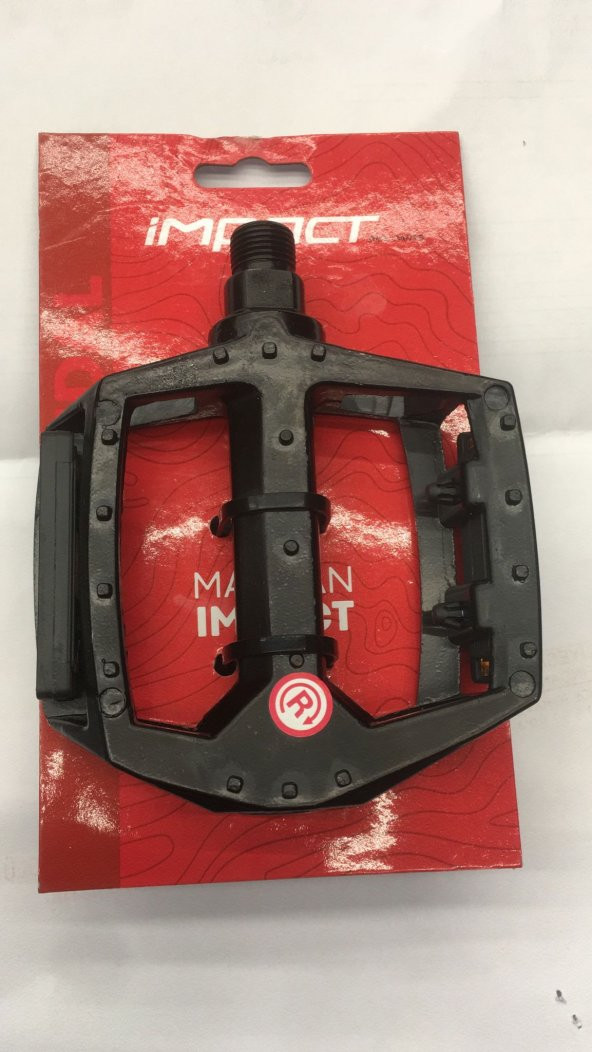 Pedal - Geniş, Alüminyum, Bilyalı, Siyah FP-965 ürün görseli 1