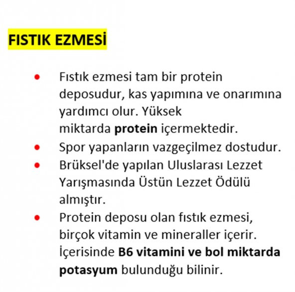 Tuğba Fıstık Ezmesi 300 Gr (Şekersiz) - Resim 2