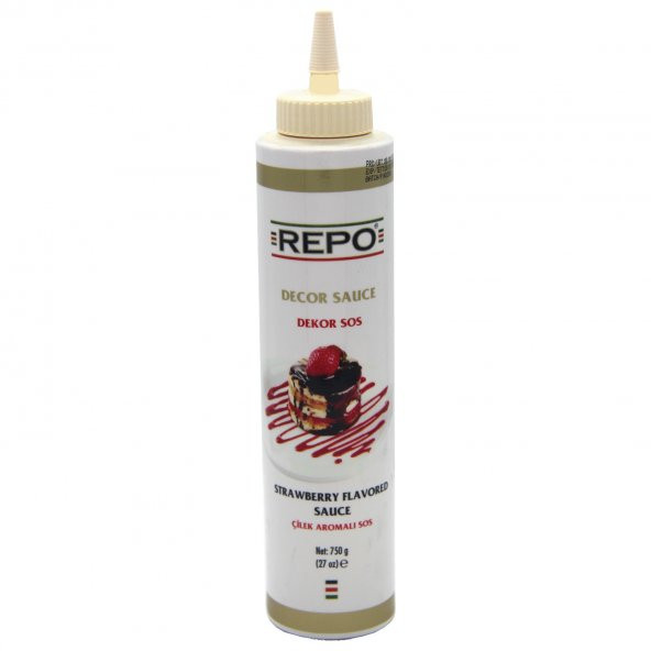 Repo Çilek Aromalı Dekor Sos 750 G ürün görseli 1