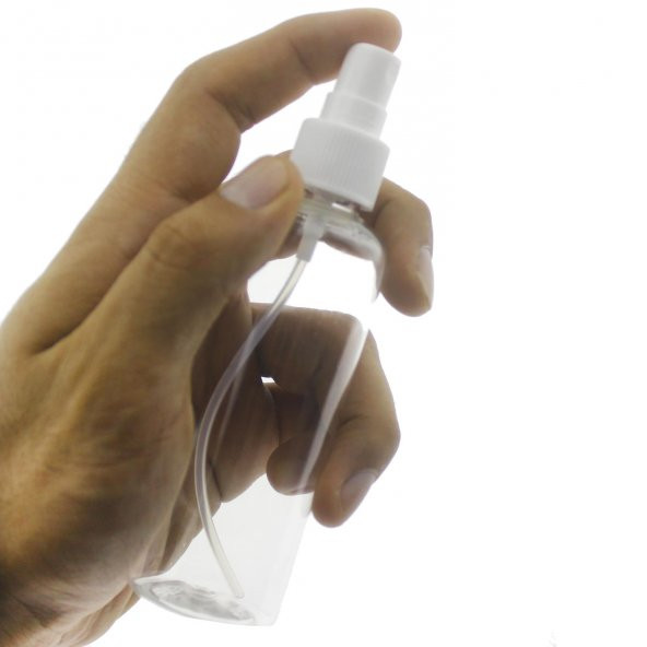 5 Adet 100ml Plastik Şişe Sprey 3,5x14cm ürün görseli 1