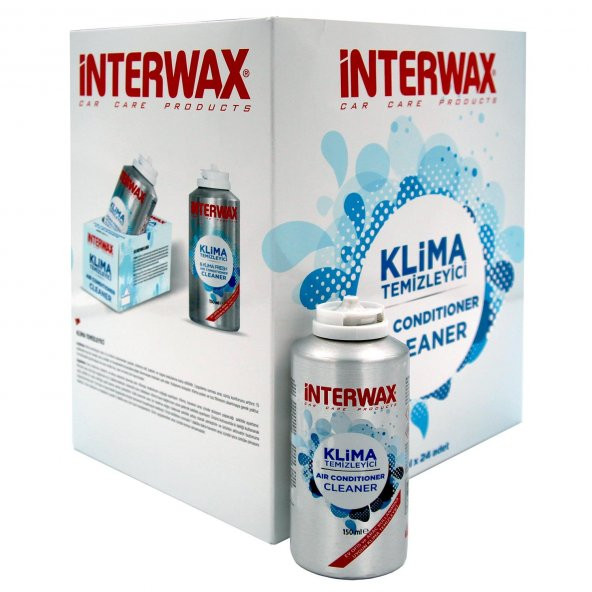 INTERWAX KLİMA TEMİZLEYİCİ 150 ML (24ADET) ürün görseli 1