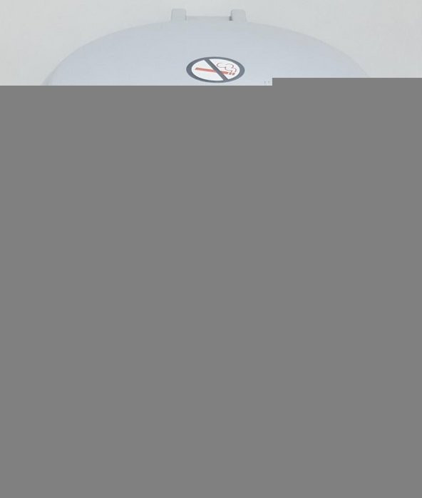 Maske eldiven tek kullanımlık tulum atık kovası 40 lt - Resim 2