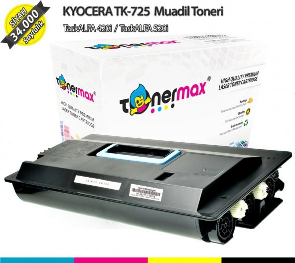 Kyocera Taskalfa 520i Muadil Toner / Kyocera TK-725 Muadil Toner ürün görseli 1