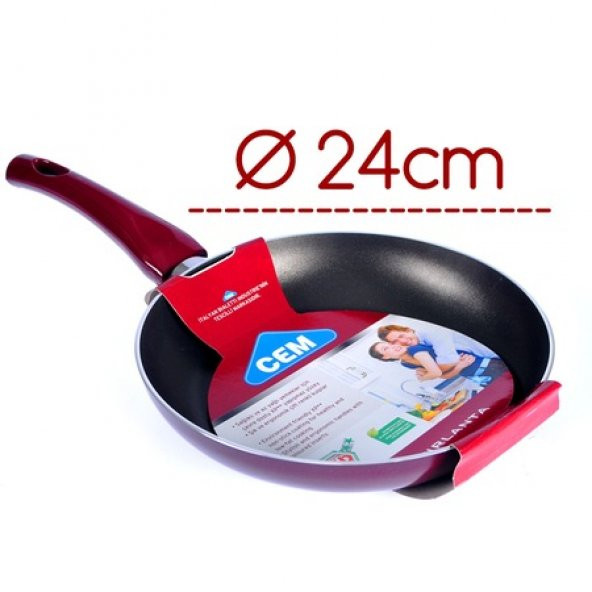 Cem Pırlanta Teflon Tava 24 cm ürün görseli 1