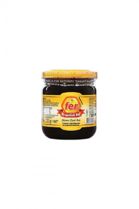 FER PROPOLİSLİ BAL 230 GR ürün görseli 1