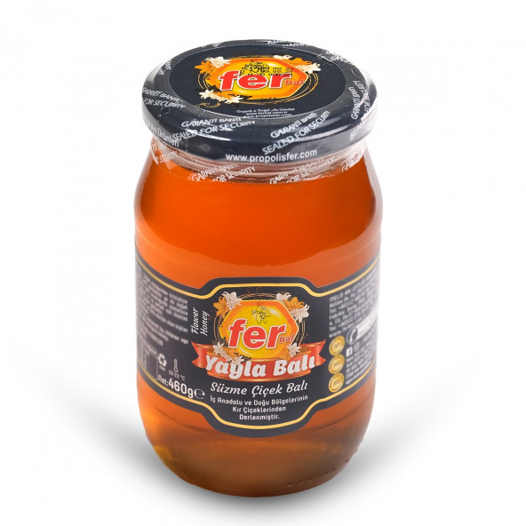 FER YAYLA SÜZME ÇİÇEK BALI 460 GR ürün görseli 1