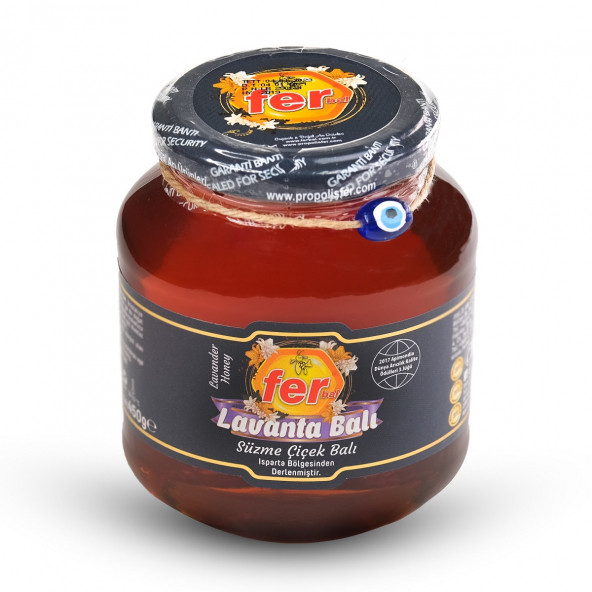 FER LAVANTA SÜZME ÇİÇEK BALI 450 GR ürün görseli 1