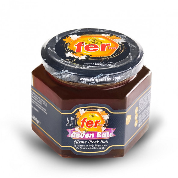 FER GEVEN SÜZME ÇİÇEK BALI 450 GR ürün görseli 1