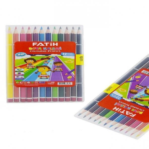 Fatih Kuru Boya Çantalı Tam Boy 12 Renk 33285 ürün görseli 1