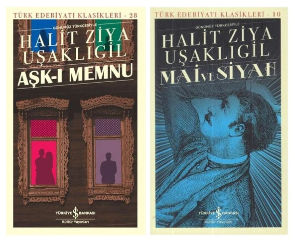 İş Bankası Halit Ziya Uşaklıgil Mai ve Siyah + Aşkı Memnu 2 Kitap ürün görseli 1