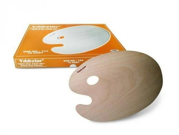 Yıldızlar Palet Ahşap Oval No:1 144 ürün görseli 1