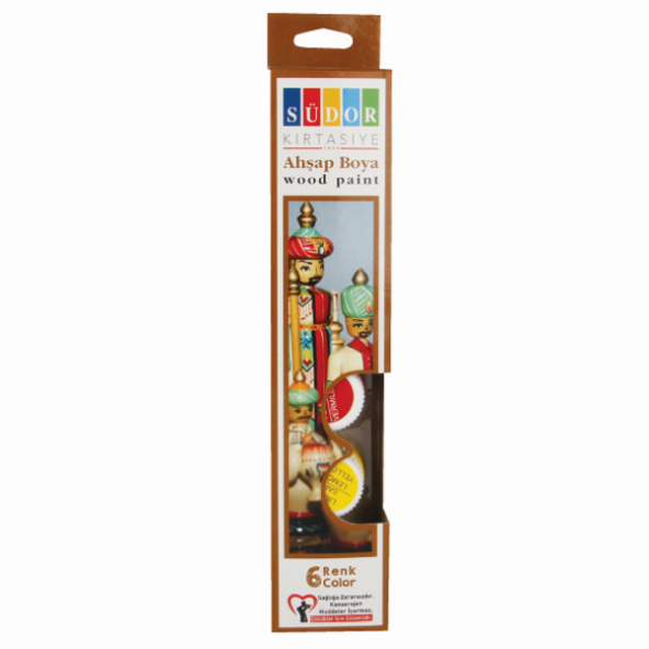 Südor Ahşap Boya 15 ML 6 Renk SD123 ürün görseli 1