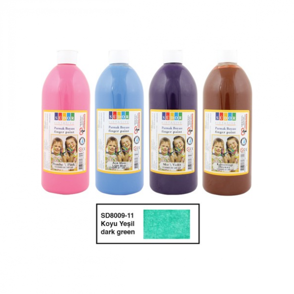 Südor Parmak Boyası 500 ML Koyu Yeşil SD8009-11 ürün görseli 1