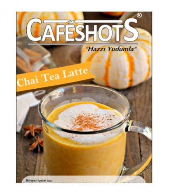 Cafeshots Chai Tea Latte 1 KG - Resim 2