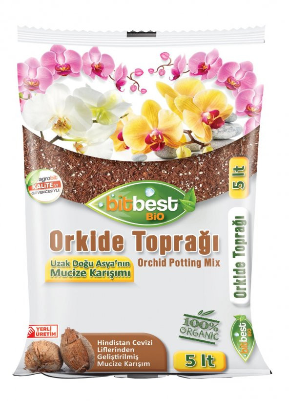 Bitbest Bio orkide toprağı Harcı 5lt Uzak doğu asyanın mucize karışımı ürün görseli 1