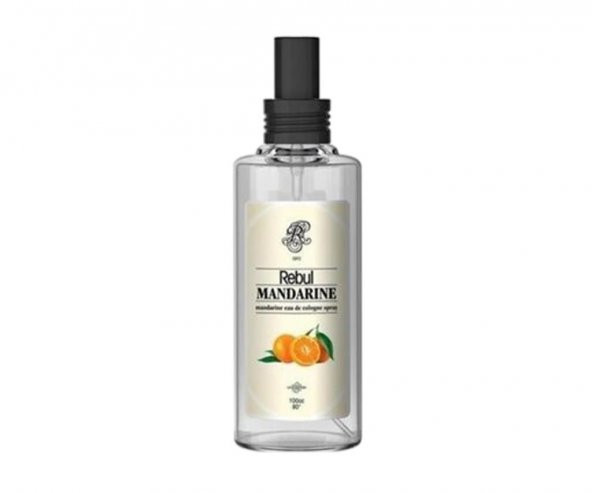 Rebul Mandarine - Mandalina Kolonyası 100 Cc (Cam Şişe) Spreyli ürün görseli 1