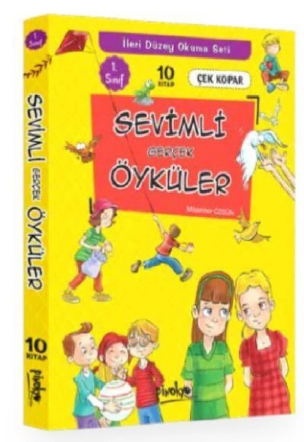 Pinokyo 1. Sınıf Sevimli Gerçek Öyküler 10 Kitap Set ürün görseli 1