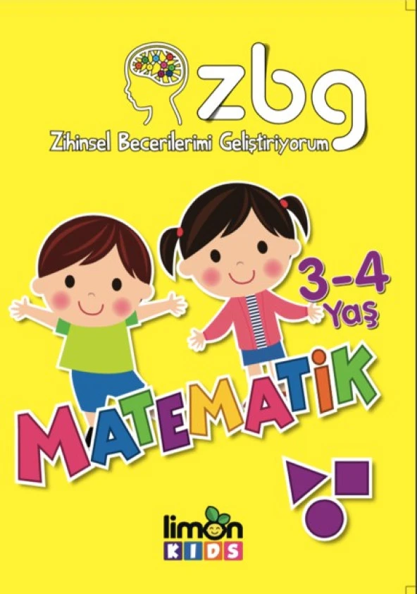 ZBG (Zihinsel Becerilerimi Geliştiriyorum) 3 - 4 Yaş Matematik ürün görseli 1