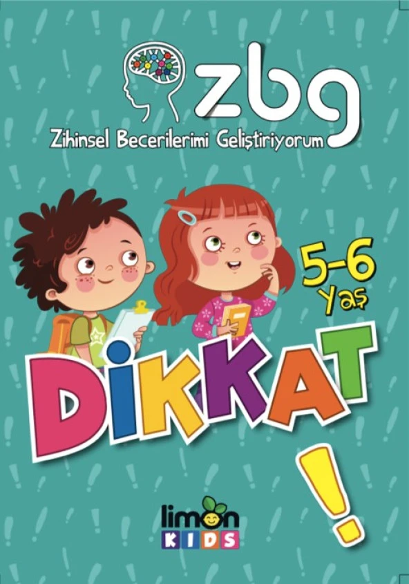 ZBG (Zihinsel Becerilerimi Geliştiriyorum) 5-6 Yaş Dikkat ürün görseli 1
