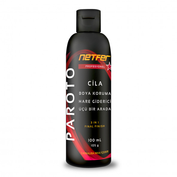 Netfer 2'li Kalın Pasta Cila Set - 2x100 mL - Resim 2