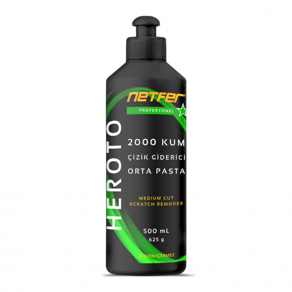 Netfer Heroto Orta Çizik Giderici Pasta - 500 mL ürün görseli 1