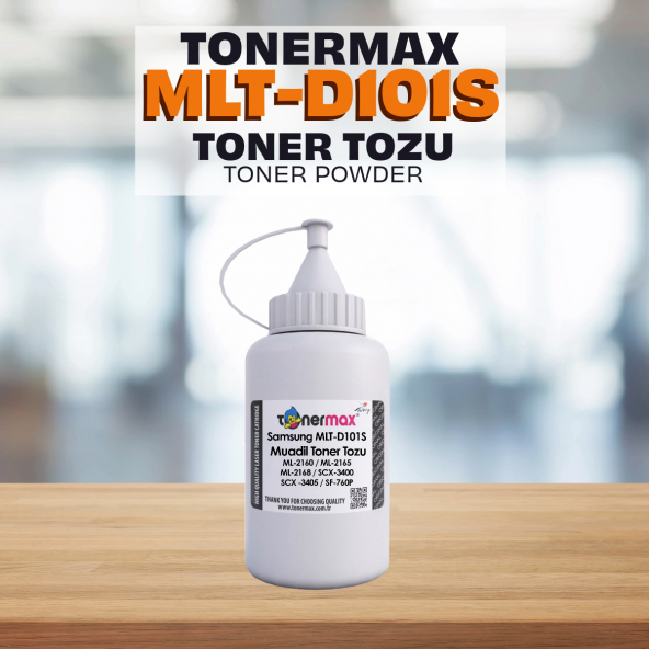Samsung MLT-D101S Toner Tozu 1000GR. / ML2160 /ML2165 /SCX3400 /SCX3405 /SF760 ( Muadil Tonerler İçin ) ürün görseli 1