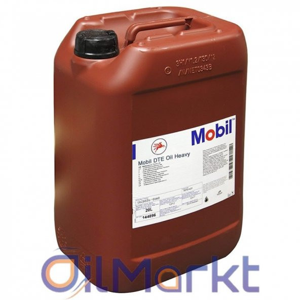 Mobil DTE Oil Heavy 20 Lt Üstün Performanslı Sirkülasyon Yağı ürün görseli 1