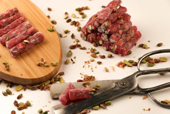 Haluk Aydın Kuruyemiş Narlı Antep Fıstıklı Fitil Lokum 800 G ürün görseli 1